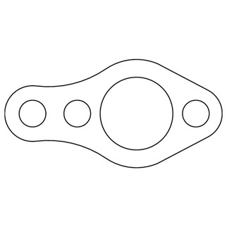 Cometic Chevrolet Gen-1 Small Block V8 .031in Fiber Water Pump Mounting Gasket