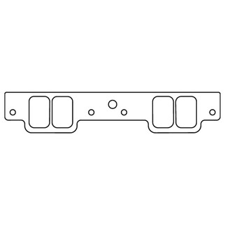 Cometic Chevy Gen-1 Small Block V8 .039in Fiber Intake Manifold Gasket Set - Brodix GB 2000 Heads