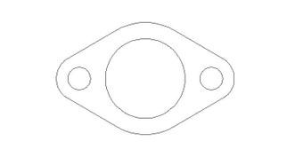 Cometic Chevrolet Mark-IV GM Gen-V/VI Big Block V8 .039in Fiber Water Pump Mounting Gasket