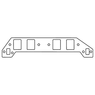 Cometic GM Gen-V/VI BB V8 .094in Fiber Intake Mani Gasket Set-2.460in x 1.860in Rect. Ports