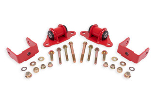 BMR 14-19 Chevrolet Corvette Transmission/Differential Mount - Red