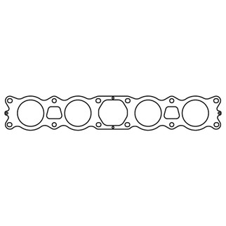 Cometic Ford 500 JC50 Pro Stock V8 .030in MLS Exhaust Manifold Gasket Set - 2.200in Round Port