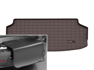 WeatherTech 2024 Kia EV9 Cargo Liner w/Bumper Protector - Cocoa