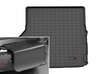 WeatherTech 2024 Ford Mustang Fastback/Dark Horse Cargo Liner w/Bumper Protector - Black