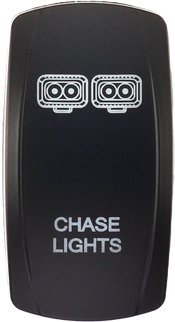 Dash Switch Rocker Face Chase Lights