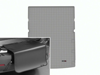 WeatherTech 23-24 Jeep Wagoneer/Grand Wagoneer L Cargo Liner w/Bumper Protector - Black