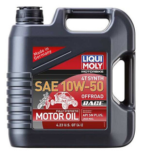LIQUI MOLY 4L Motorbike 4T Synth SAE 10W50 Offroad Race
