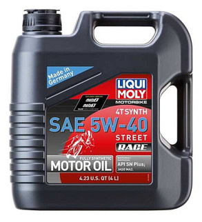 LIQUI MOLY 4L Motorbike 4T Synth 5W40 Street Race