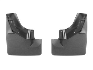 WeatherTech 21-24 Cadillac Escalade (Incl. ESV) w/Stationary Assist Steps No Drill MudFlaps - Black