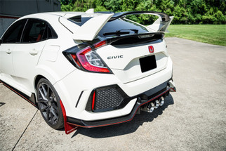 Corsa 2017-2021 Honda Civic Type R Xtreme Cat-Back Tri Rear Exit with 4.5in Polished Pro-Series Tips