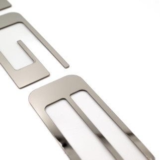 Putco 24-25 Ford Ranger (Flat Cut) Tailgate - Polished Stainless