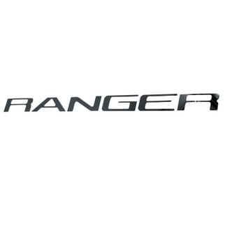 Putco Ford Ranger (Flat Cut) Tailgate - Black Platinum Stainless