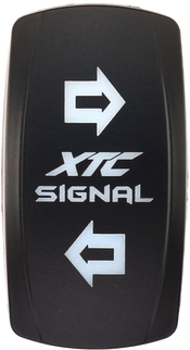 Dash Switch Rocker Face Turn Signal Vertical