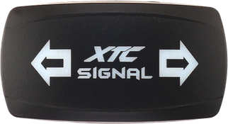 Dash Switch Rocker Face Turn Signal Horizontal