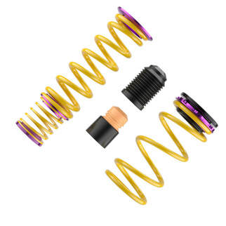 KW 2020+ Chevrolet Corvette C8 (w/ Electronic Dampers & OE Noselift) Height Adjustable Spring Kit