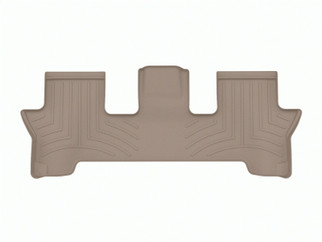 WeatherTech 2024 Hyundai Santa Fe 2nd Row Bench Seating Rear FloorLiner - Tan