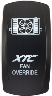 Dash Switch Rocker Face Xtc Fan Override