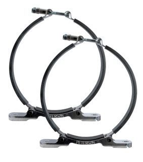 Peterson Fluid Systems 6in Flat Mount Brackets (Pair)