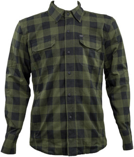 Speed and Strength True Grit Armored Motoshirt Olive/Black - 3XL