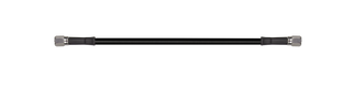 Goodridge 58in Universal Brake Line Assembly w/SS Fittings & Black Hose