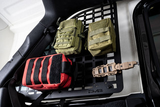 DV8 Offroad 2018+ Jeep Wrangler Rear Window Molle Panels