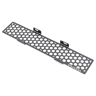 Putco 23-24 Ford F250/F350 Super Duty Punch Design Bumper Grille Inserts - Black Powdercoated