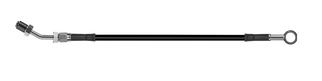 Goodridge 78in Universal Clutch Line w/SS Fittings & Black Hose - Straight Banjo w/AN3 Fitting