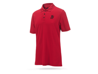 Akrapovic Corpo Polo Red Mens - L
