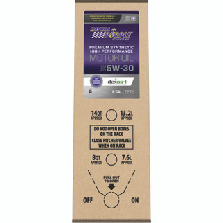 Royal Purple Premium Synthetic High Performance Multi-Grade 5W30 Motor Oil - 6 Gallon Bag-In-Box
