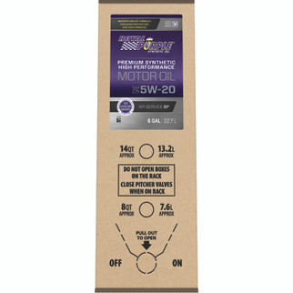 Royal Purple Premium Synthetic High Performance Multi-Grade 5W20 Motor Oil - 6 Gallon Bag-In-Box