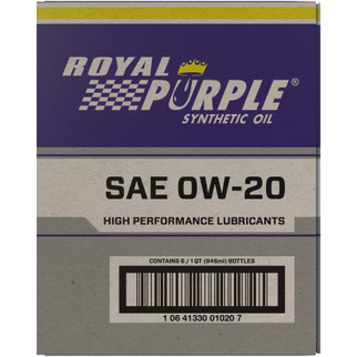 Royal Purple Premium Synthetic High Performance Multi-Grade 0W20 Motor Oil - 1 Quart
