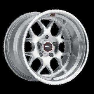 Weld Solana 18x8 / 5x114.3 BP / ET0 / 78.1mm Bore - Gloss Silver Machined Wheel