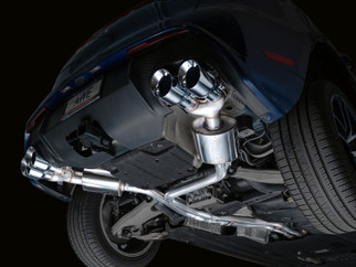 AWE Tuning 19-21 Porsche Macan 3.0T/2.9TT Touring Edition Cat-Back Exhaust w/ Chrome Silver Tips