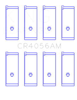 King Engine Bearings Suzuki G15A/G16A/B (Size +1.0mm) Connecting Rod Bearing Set