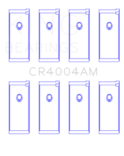 King Engine Bearings Isuzu 4Xc1/4Xc1T (Size +0.50mm) Connecting Rod Bearing Set