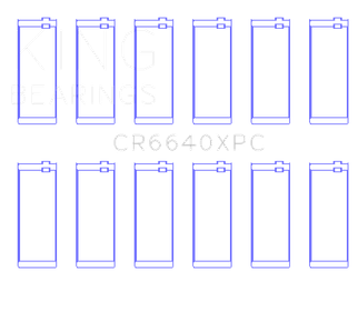 King Engine Bearings BMW M20/M50 2.0L/2.5L/2.7L (Size +.026mm) Connecting Rod Bearing Set