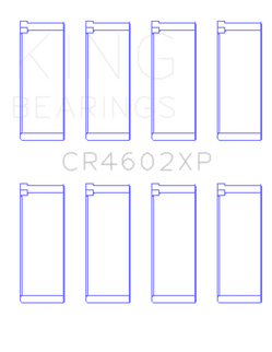 King Engine Bearings Peugeot 1.9L/2.0L Xu9 Xu10 (Size +0.25mm) Connecting Rod Bearing Set
