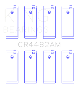 King Engine Bearings Chevrolet ChevETte (Size +0.25mm) Connecting Rod Bearing Set