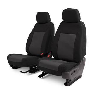 Covercraft 11-24 Dodge Durango Endura PrecisionFit Custom Second Row Seat Covers - Black/Charcoal