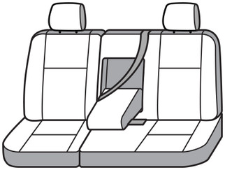 Covercraft 21-23 Chevrolet Tahoe Carhartt SeatSaver Custom Second Row Seat Covers - Gravel
