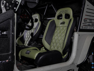 PRP EnduroTrail Reclining Suspension Seat - Gray Tweed - Driver