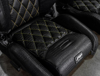 PRP EnduroTrail Reclining Suspension Seat - Gray Tweed - Driver