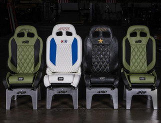 PRP EnduroTrail Reclining Suspension Seat - Gray Tweed - Driver