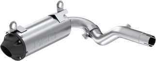 Single Slip-on System W/ 5" Performance Muffler Blk Tip