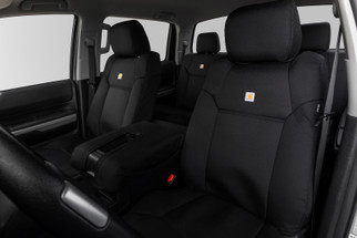 Covercraft 03-06 Chevrolet Avalanche Carhartt Super Dux PrecisionFit Front Row Seat Covers - Blk
