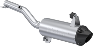 Single Slip-on System W/ 5" Performance Muffler Blk Tip