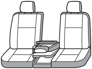 Covercraft 23-24 Ford Super Duty Carhartt Super Dux PrecisionFit Custom Front Row Seat Covers -Black
