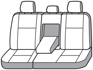 Covercraft 22-23 Toyota Tundra Carhartt SeatSaver Custom Second Row Seat Covers - Gravel