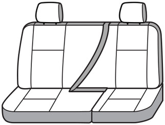 Covercraft 11-16 Ford F-250 Carhartt SeatSaver Custom Second Row Seat Covers - Gravel