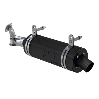 Single Slip-on System W/ 4.25" Sport Muffler Blk